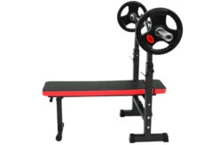 Banc De Musculation, Avec Chandelles -Martiaux Fitness Magasin banc de musculation avec chandelles 5