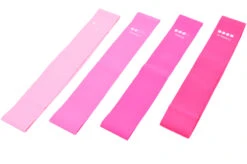 Bandes De Résistance, Yoga & Fitness, Silicone - Lot De 4 -Martiaux Fitness Magasin bandes de resistance yoga fitness silicone lot de 4 1