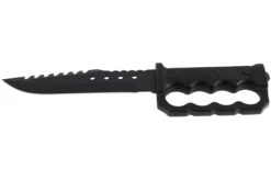 Couteau De Survie & Combat, Avec Poignée Poing Américain & Accessoires (19 Cm) -Martiaux Fitness Magasin couteau de survie combat avec poignee poing americain accessoires 19 cm 3