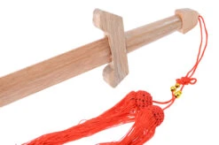 Épée Wushu Taichi - Bois Clair -Martiaux Fitness Magasin epee bois 3