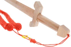 Épée Wushu Taichi - Bois Clair -Martiaux Fitness Magasin epee bois 4