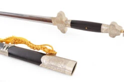 Épée Tai'e - Acier Damas, Aiguisée, Shen Guang Long -Martiaux Fitness Magasin epee tai e acier damas rigide aiguisee 3