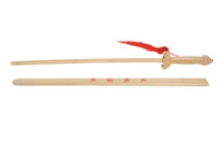 Épée Avec Fourreau, Initiation - Bois Naturel