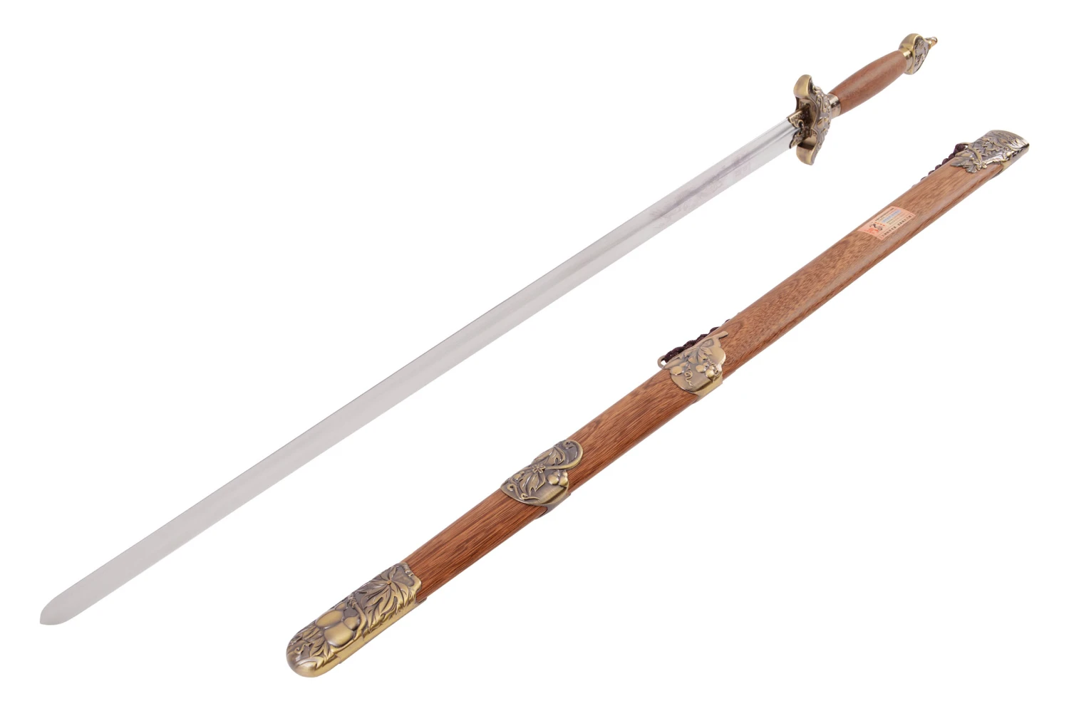 Épée Taiji (Haut de gamme), YangShi ShuangLong - Semi flexible Épée Taiji (Haut De Gamme), YangShi ShuangLong - Semi Flexible -Martiaux Fitness Magasin epee taiji haut de gamme yangshi shuanglong semi flexible 1