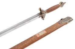 Épée Taiji (Haut De Gamme), YangShi ShuangLong - Semi Flexible 4 Épée Taiji (Haut De Gamme), YangShi ShuangLong - Semi Flexible -Martiaux Fitness Magasin epee taiji haut de gamme yangshi shuanglong semi flexible 2