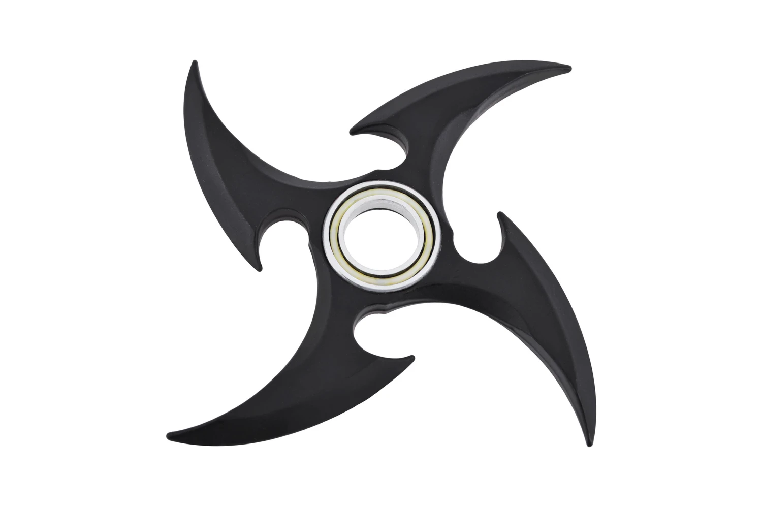 Étoile Ninja Shuriken noire - Wind Demon, avec roulement Étoile Ninja Shuriken Noire - Wind Demon, Avec Roulement -Martiaux Fitness Magasin etoile ninja shuriken noire wind demon avec roulement 1
