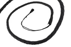 Fouet En Cuir PU, 275 Cm -Martiaux Fitness Magasin fouet en cuir 153 cm 2