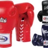 Gants De Boxe, Lacets - Pro, Fairtex 2 Gants De Boxe, Lacets - Pro, Fairtex -Martiaux Fitness Magasin gants de boxe pro a lacets thai proteam fairtex