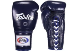 Gants De Boxe, Lacets - Pro, Fairtex 3 Gants De Boxe, Lacets - Pro, Fairtex -Martiaux Fitness Magasin gants de boxe pro a lacets thai proteam fairtex 2