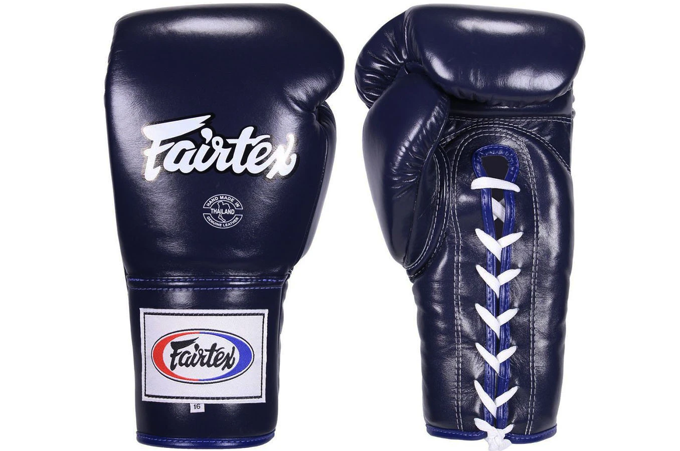 Gants de Boxe, Lacets - Pro, Fairtex Gants De Boxe, Lacets - Pro, Fairtex -Martiaux Fitness Magasin gants de boxe pro a lacets thai proteam fairtex 2