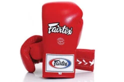 Gants De Boxe, Lacets - Pro, Fairtex 6 Gants De Boxe, Lacets - Pro, Fairtex -Martiaux Fitness Magasin gants de boxe pro a lacets thai proteam fairtex 5
