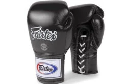 Gants De Boxe, Lacets - Pro, Fairtex 7 Gants De Boxe, Lacets - Pro, Fairtex -Martiaux Fitness Magasin gants de boxe pro a lacets thai proteam fairtex 6