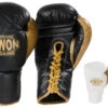 Gants De Boxe Pro - Cuir & Lacets, Kwon -Martiaux Fitness Magasin gants de boxe pro cuir lacets kwon
