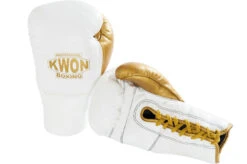 Gants De Boxe Pro - Cuir & Lacets, Kwon 5 Gants De Boxe Pro - Cuir & Lacets, Kwon -Martiaux Fitness Magasin gants de boxe pro cuir lacets kwon 3