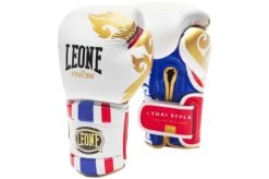 Gants De Boxe, Style Blanc - Muay Thai, Leone -Martiaux Fitness Magasin gants de boxe style blanc muay thai leone 2