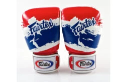 Gants De Boxe Thaï, Entraînement, Cuir - V1 Thaï Pride, Fairtex -Martiaux Fitness Magasin gants de boxe thai entrainement cuir v1 thai pride fairtex 2