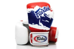 Gants De Boxe Thaï, Entraînement, Cuir - V1 Thaï Pride, Fairtex -Martiaux Fitness Magasin gants de boxe thai entrainement cuir v1 thai pride fairtex 3