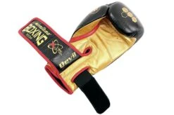 Gants De Boxe, Cuir - Devil, Montana -Martiaux Fitness Magasin gants multiboxe cuir devil montana 2