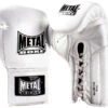[Fin De Série] Gants De Boxe, Cuir - Lacets MB530, Metal Boxe -Martiaux Fitness Magasin gants pro cuir a lacets metal boxe mb530