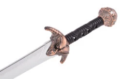 Glaive Dragon, Polypropylène Chromé -Martiaux Fitness Magasin glaive dragon polypropylene chrome 2