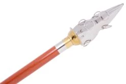 Hallebarde Démontable Guan Dao, à Garde Fine & Lame Large - Rigide -Martiaux Fitness Magasin hallebarde demontable guan dao a garde fine lame large rigide 6