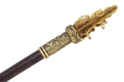 Hallebarde Démontable Guan Dao, Chunqiu, Bois Wengé -Martiaux Fitness Magasin hallebarde demontable guan dao chunqiu bois wenge 4