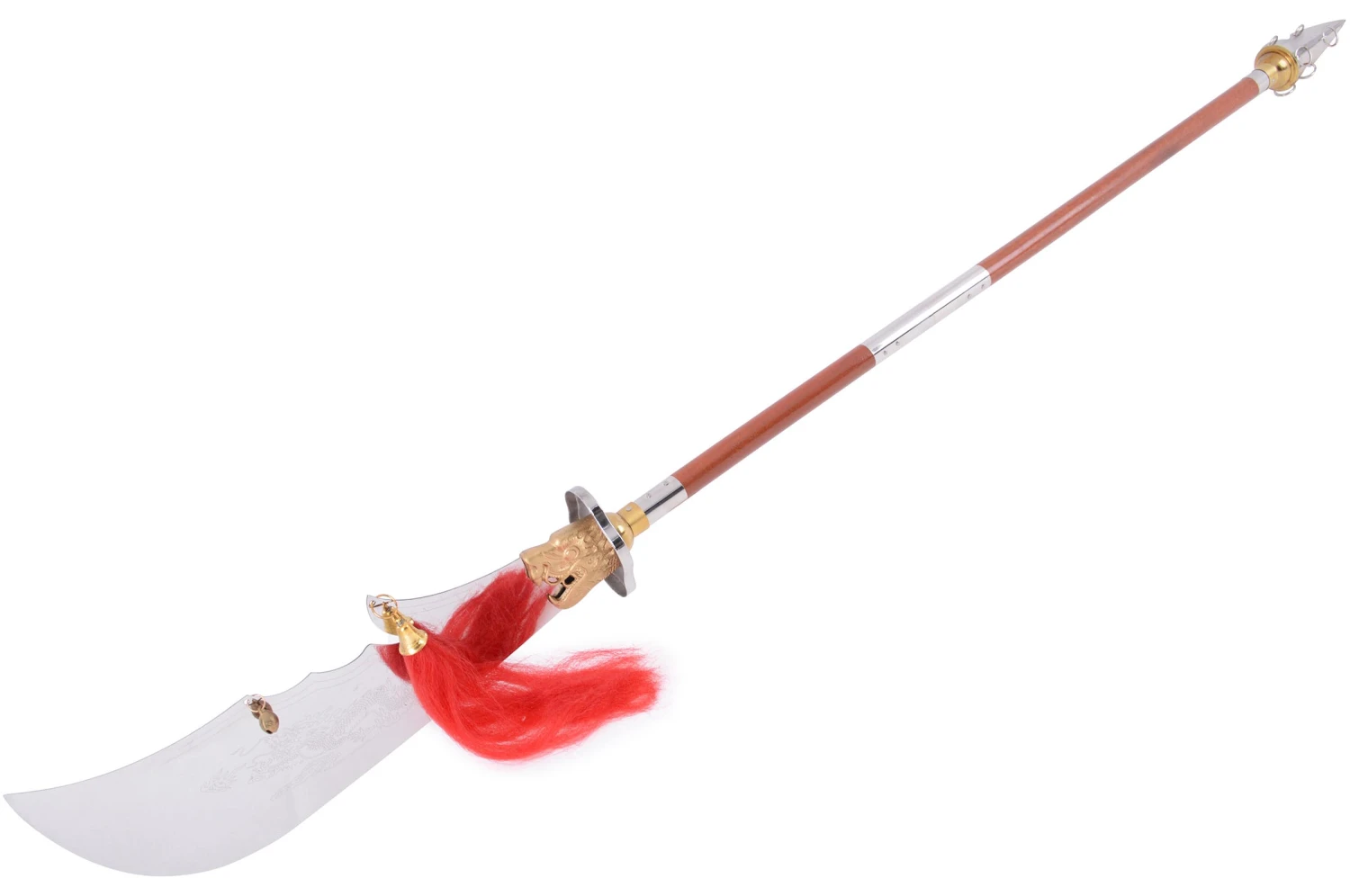 Hallebarde Démontable Guan Dao, Grande Garde - Rigide Hallebarde Démontable Guan Dao, Grande Garde - Rigide -Martiaux Fitness Magasin hallebarde demontable guan dao grande garde rigide 1