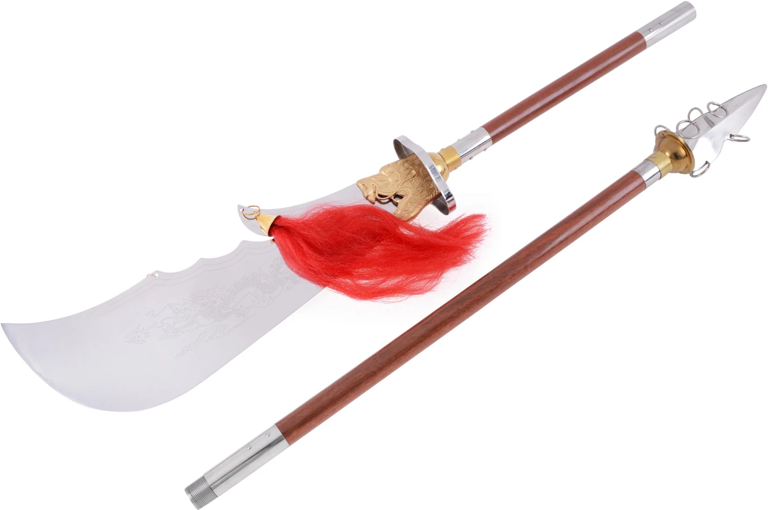 Hallebarde Démontable Guan Dao, Grande Garde - Rigide Hallebarde Démontable Guan Dao, Grande Garde - Rigide -Martiaux Fitness Magasin hallebarde demontable guan dao grande garde rigide 4