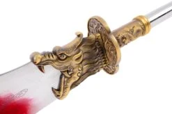 Hallebarde Démontable Guan Dao, Xin Guan Yue Bronze - Rigide -Martiaux Fitness Magasin hallebarde demontable guan dao xin guan yue bronze rigide 4