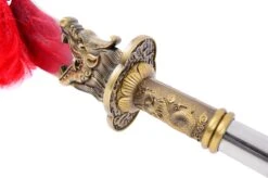 Hallebarde Démontable Guan Dao, Xin Guan Yue Bronze - Rigide -Martiaux Fitness Magasin hallebarde demontable guan dao xin guan yue bronze rigide 5