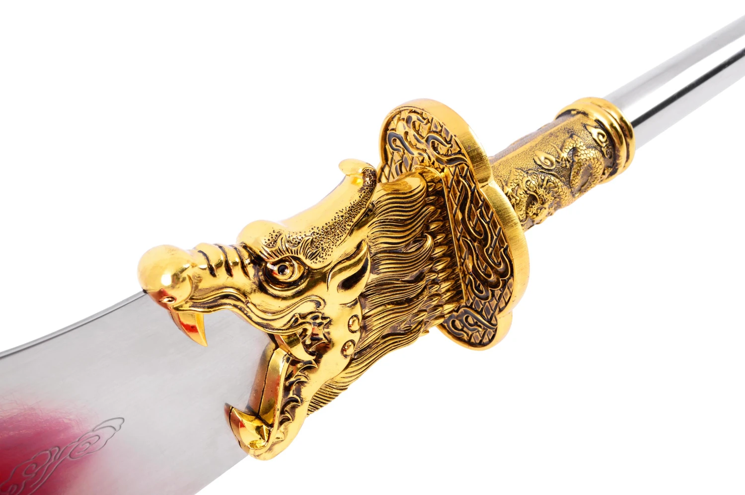 Hallebarde Démontable Guan Dao, Xin Guan Yue Dorée - Rigide Hallebarde Démontable Guan Dao, Xin Guan Yue Dorée - Rigide -Martiaux Fitness Magasin hallebarde demontable guan dao xin guan yue doree rigide 4