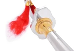 Hallebarde Démontable Guan Dao, Manche Inox - Rigide -Martiaux Fitness Magasin hallebarde guan dao 1 5