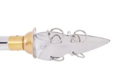 Hallebarde Démontable Guan Dao, Manche Inox - Rigide -Martiaux Fitness Magasin hallebarde guan dao 1 7