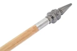 Hallebarde Démontable HaoYue Dragon - Argent/bois, Inox -Martiaux Fitness Magasin hallebarde haoyue dragon demontable argentbois inox 7