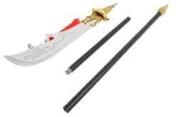 Hallebarde HaoYue Dragon - Or/noir, Inox -Martiaux Fitness Magasin hallebarde haoyue dragon ornoir inox 3