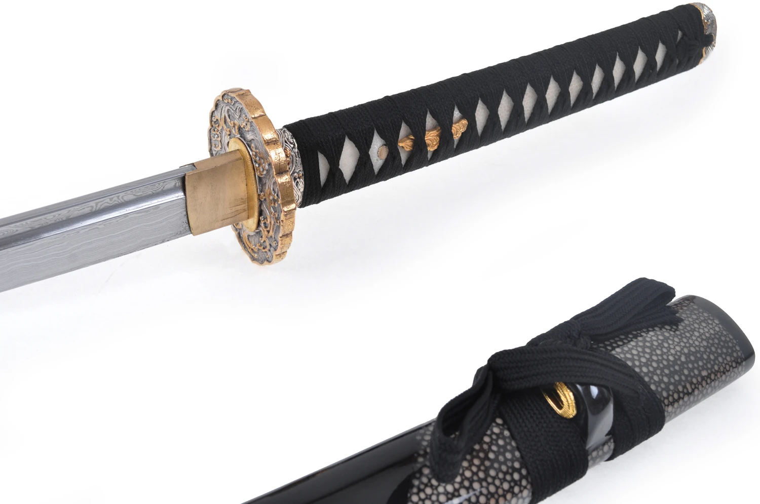 Katana Bushido, Yamato - Acier Feuilleté Katana Bushido, Yamato - Acier Feuilleté -Martiaux Fitness Magasin katana bushido yamato acier feuillete 2