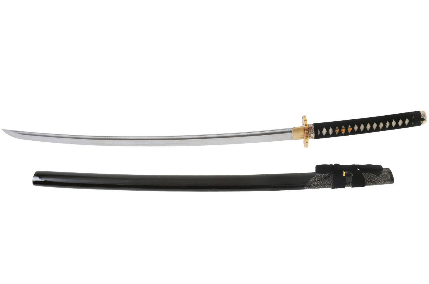 Katana Bushido, Yamato - Acier Feuilleté Katana Bushido, Yamato - Acier Feuilleté -Martiaux Fitness Magasin katana bushido yamato acier feuillete