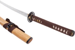Katana Fudoshin, Bois Naturel - Aiguisé -Martiaux Fitness Magasin katana fudoshin bois naturel aiguise 2