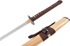 Katana Fudoshin, Bois Naturel - Aiguisé -Martiaux Fitness Magasin katana fudoshin bois naturel aiguise 3