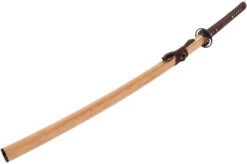 Katana Fudoshin, Bois Naturel - Aiguisé -Martiaux Fitness Magasin katana fudoshin bois naturel aiguise 5