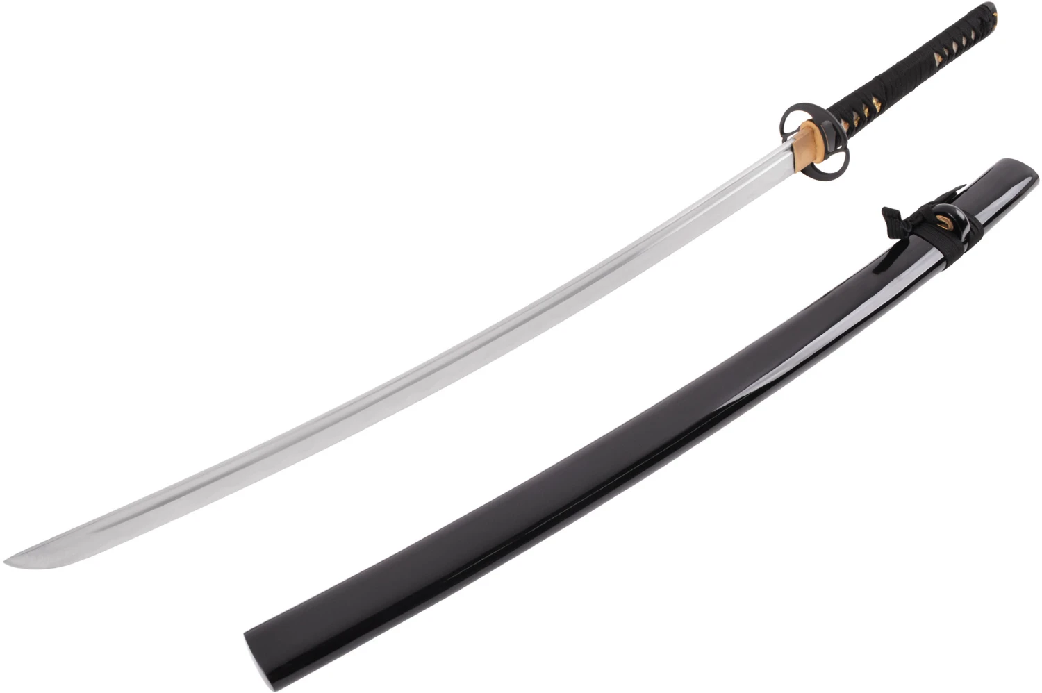 Katana Fudoshin, Noir - Aiguisé Katana Fudoshin, Noir - Aiguisé -Martiaux Fitness Magasin katana fudoshin noir aiguise 1