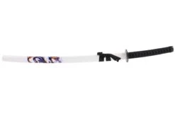 Katana Iaïto Dragon, Blanc & Tressage Noir 5 Katana Iaïto Dragon, Blanc & Tressage Noir -Martiaux Fitness Magasin katana iaito dragon blanc tressage noir 3