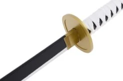 Katana Réaliste Blanc, Garde Ronde, Baohu - Réplique Bambou 4 Katana Réaliste Blanc, Garde Ronde, Baohu - Réplique Bambou -Martiaux Fitness Magasin katana realiste blanc garde ronde baohu replique bambou 2