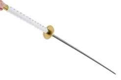 Katana Réaliste Blanc, Garde Ronde, Baohu - Réplique Bambou 6 Katana Réaliste Blanc, Garde Ronde, Baohu - Réplique Bambou -Martiaux Fitness Magasin katana realiste blanc garde ronde baohu replique bambou 4