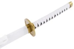 Katana Réaliste Blanc, Garde Ronde, Baohu - Réplique Bambou 10 Katana Réaliste Blanc, Garde Ronde, Baohu - Réplique Bambou -Martiaux Fitness Magasin katana realiste blanc garde ronde baohu replique bambou 8