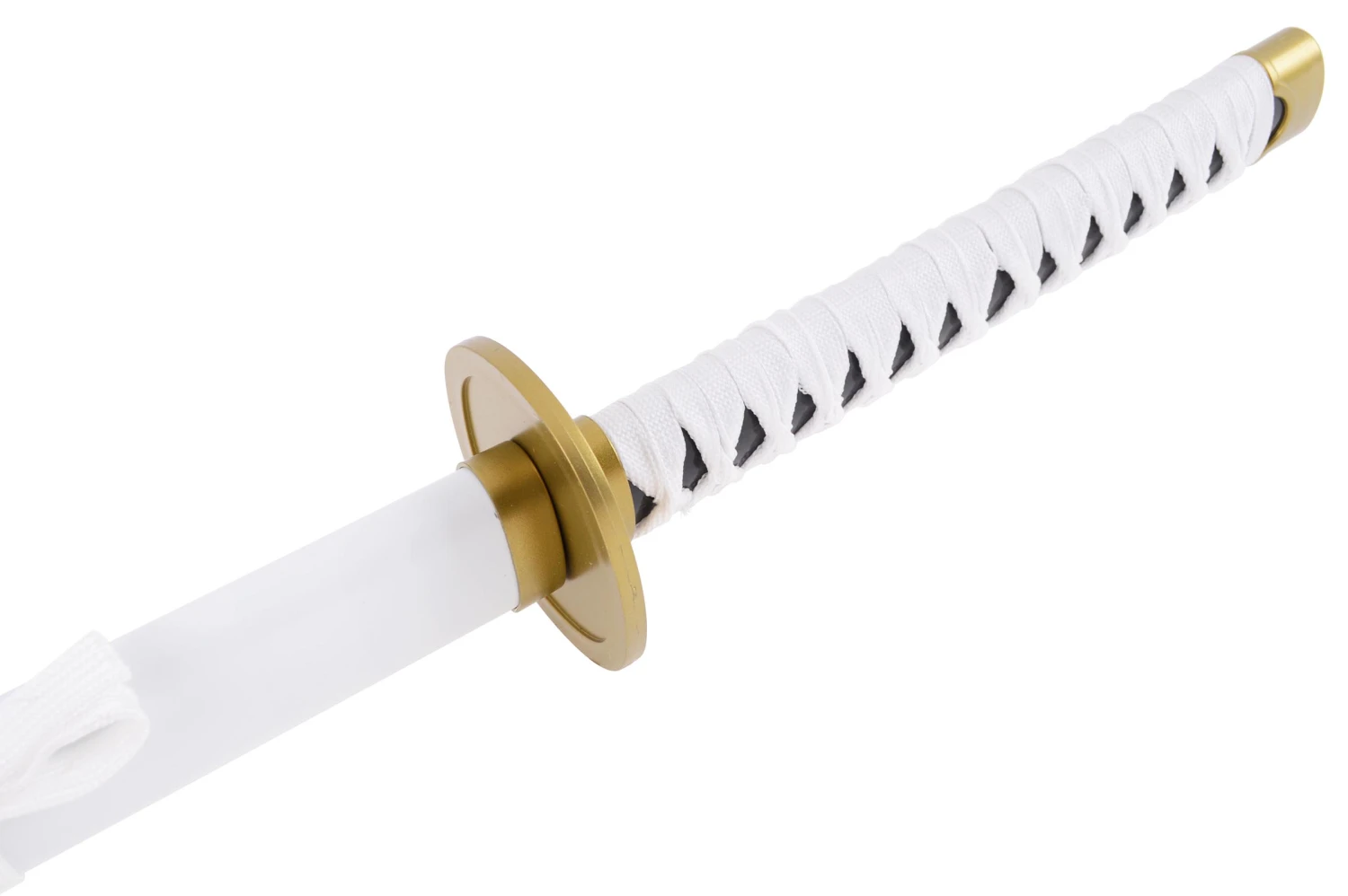 Katana réaliste Blanc, Garde ronde, Baohu - Réplique Bambou Katana Réaliste Blanc, Garde Ronde, Baohu - Réplique Bambou -Martiaux Fitness Magasin katana realiste blanc garde ronde baohu replique bambou 8