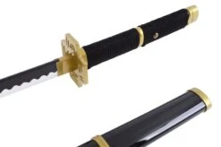 Katana Réaliste, Garde Carré, Baohu - Réplique Bambou -Martiaux Fitness Magasin katana realiste garde carre baohu replique bambou 2
