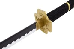 Katana Réaliste, Garde Carré, Baohu - Réplique Bambou -Martiaux Fitness Magasin katana realiste garde carre baohu replique bambou 3