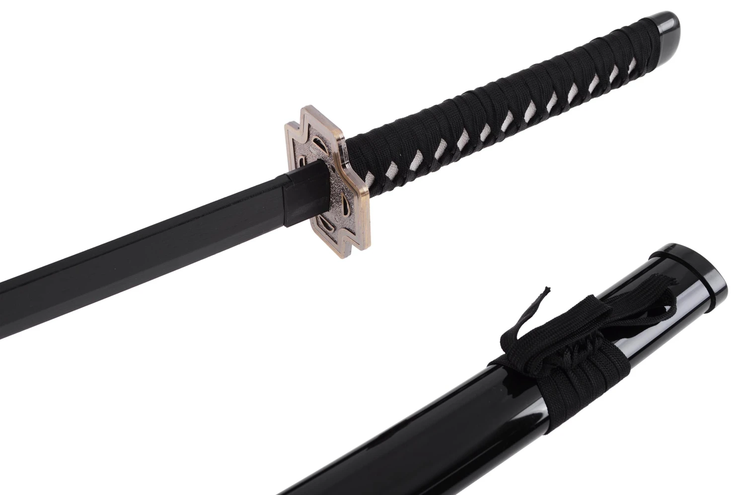 Katana réaliste, Garde carrée, Baohu - Réplique Bambou Katana Réaliste, Garde Carrée, Baohu - Réplique Bambou -Martiaux Fitness Magasin katana realiste garde carree baohu replique bambou 1