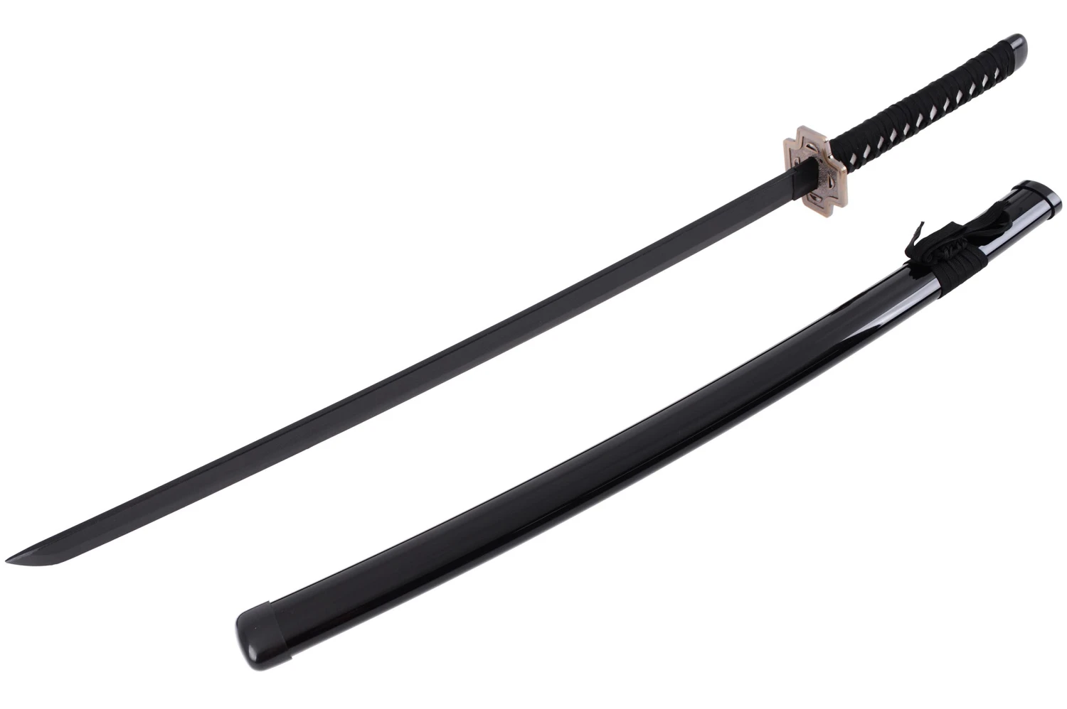 Katana réaliste, Garde carrée, Baohu - Réplique Bambou Katana Réaliste, Garde Carrée, Baohu - Réplique Bambou -Martiaux Fitness Magasin katana realiste garde carree baohu replique bambou 7